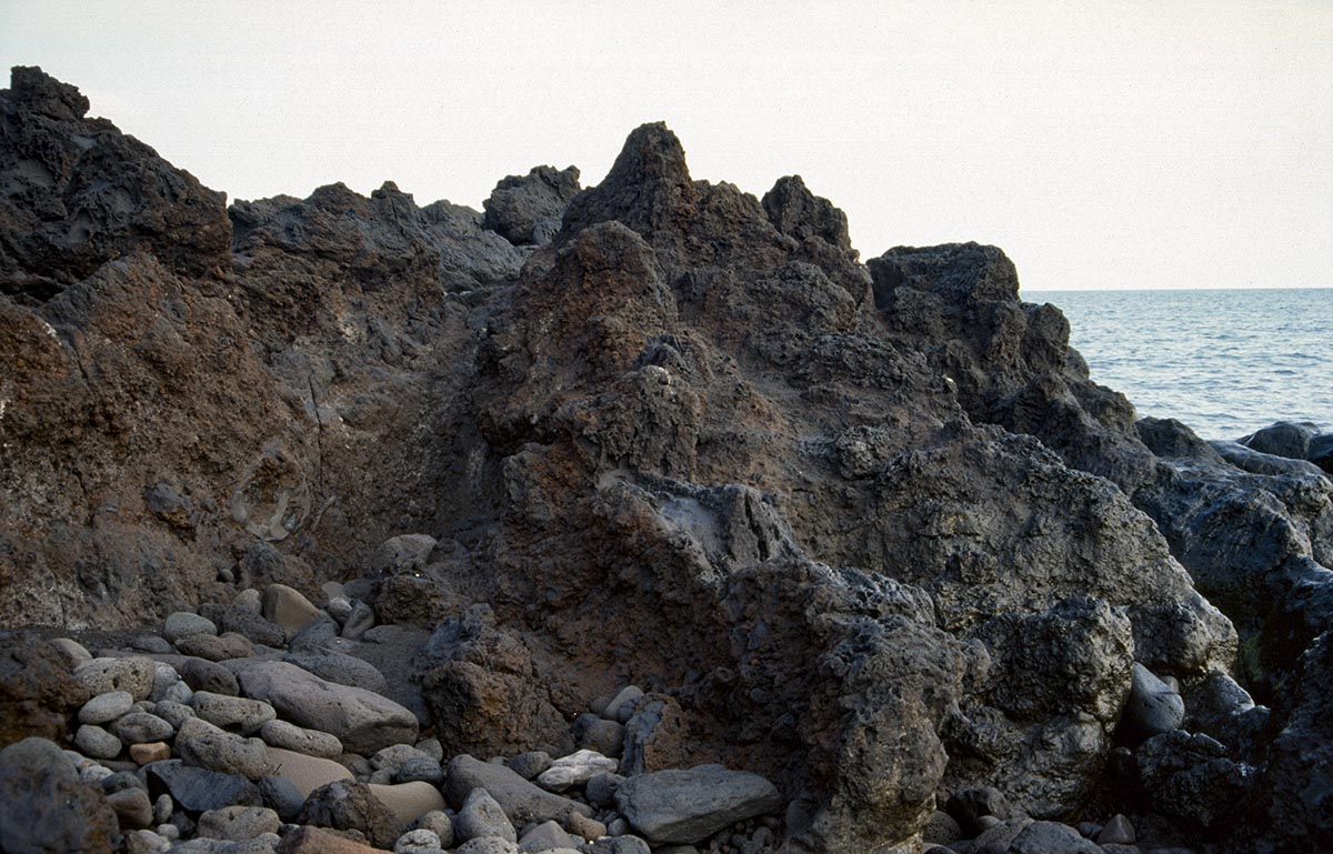 Lava an der K&uuml;ste