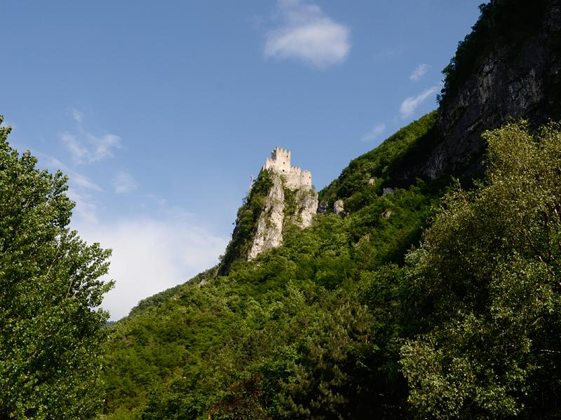 Ansicht Haderburg von unten