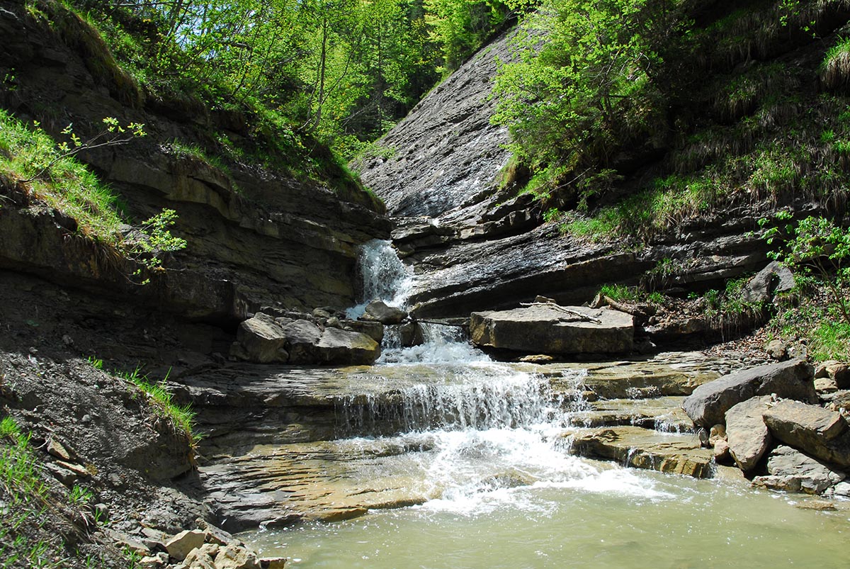 kleiner Wasserfall