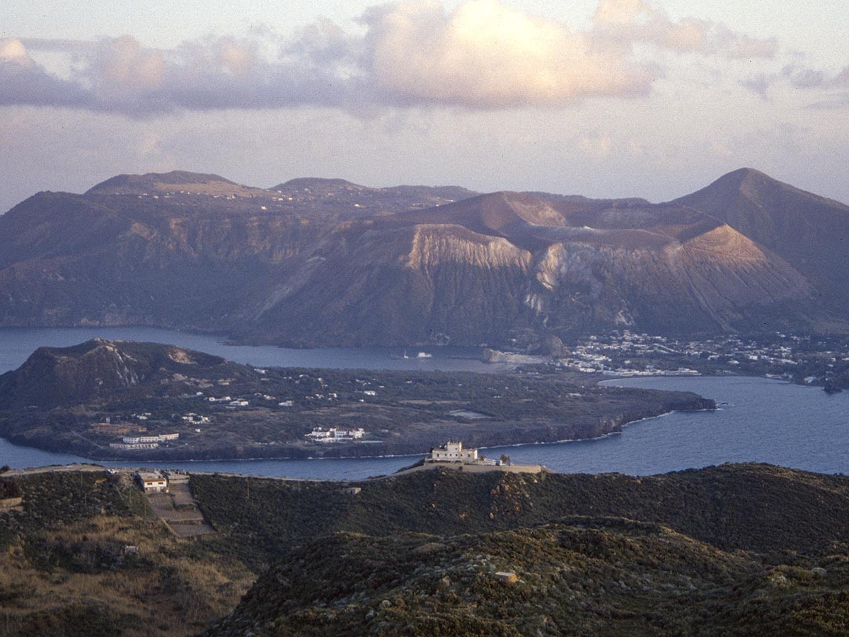 Blick von Lipari aus